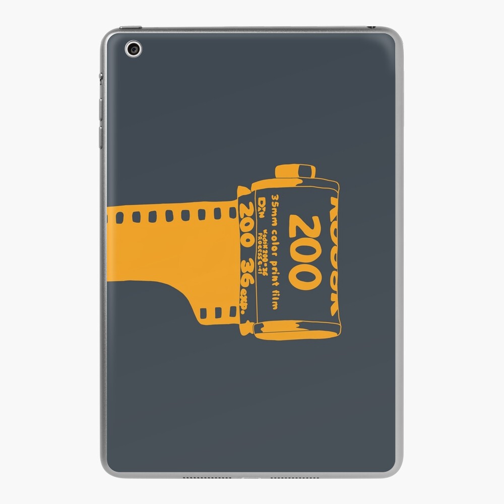 Illustration of a kodak film roll iPad Case & Skin for Sale by  mariajalmeida