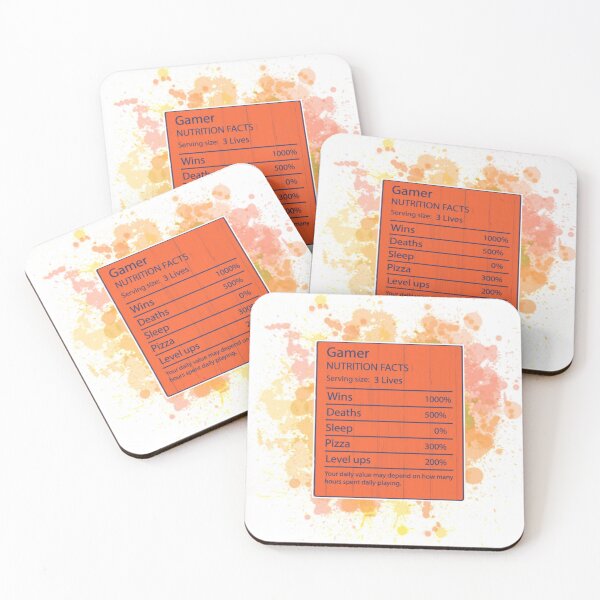 Item preview, gamer nutrition facts designed and sold by ihebwkqh17.