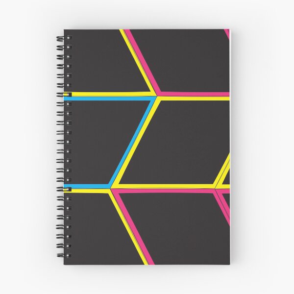 Item preview, Cyan Magenta Yellow (CMY) Geometric 2 designed and sold by d-w-h design.