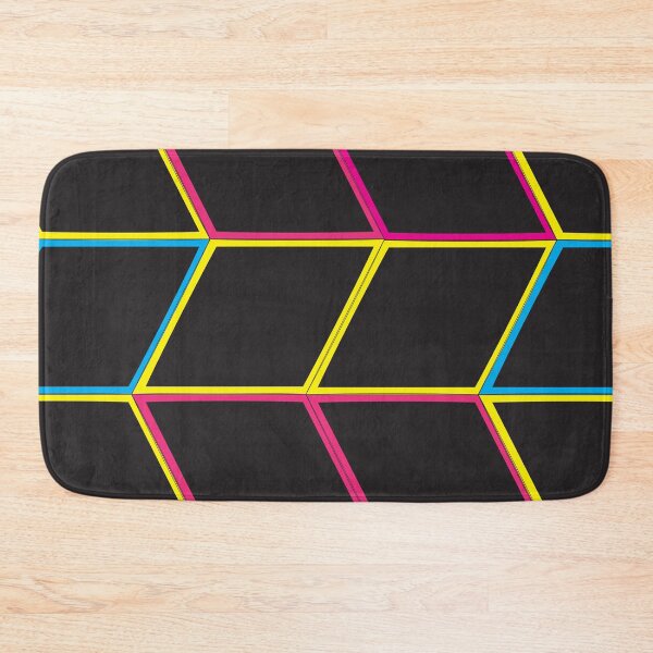 Item preview, Cyan Magenta Yellow (CMY) Geometric 2 designed and sold by d-w-h design.