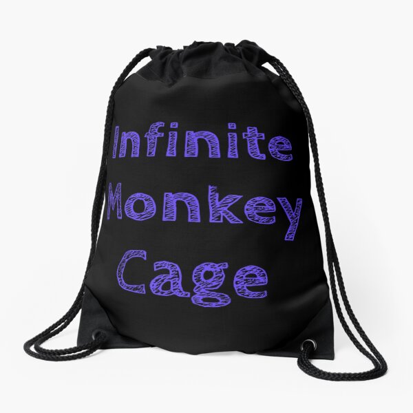 Item preview, Infinite Monkey Cage designed and sold by ArtWeaver.