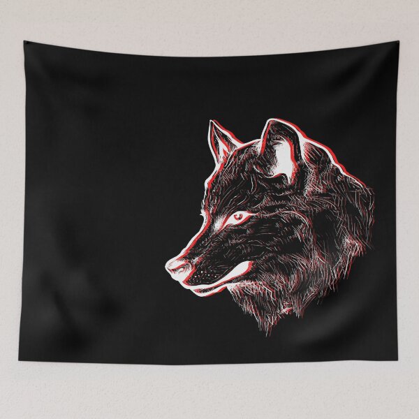 Item preview, Wolf - God of War and Agriculture designed and sold by Hartsygarden.
