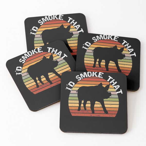 Item preview, Funny BBQ I'D Smoke That Pig designed and sold by C0njur0r.