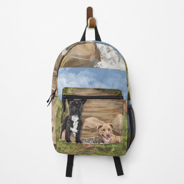 Item preview, Desert dogs commission designed and sold by Ivy Fox Illustration.