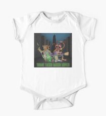 Teenage Talking Dancing Muppets One Piece - Short Sleeve