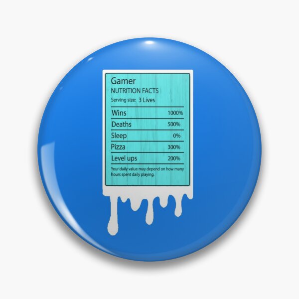 Item preview, gamer nutrition facts designed and sold by ihebwkqh17.