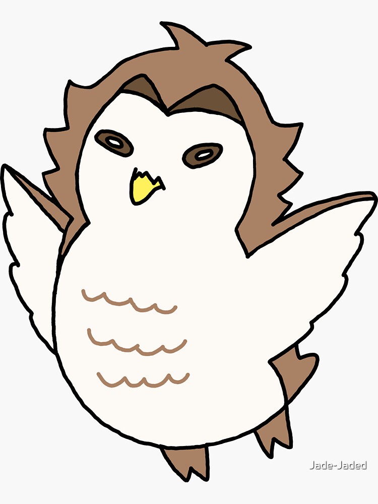 Haikyuu Akaashi Owl Sticker For Sale By Jade Jaded Redbubble