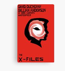 the x-files Canvas Print