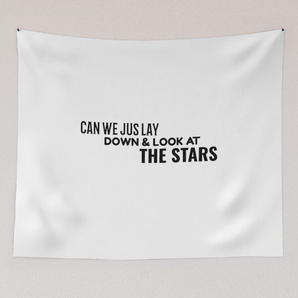 Item preview, Can we just lay down and look up at the stars. designed and sold by PrintexDesigns.