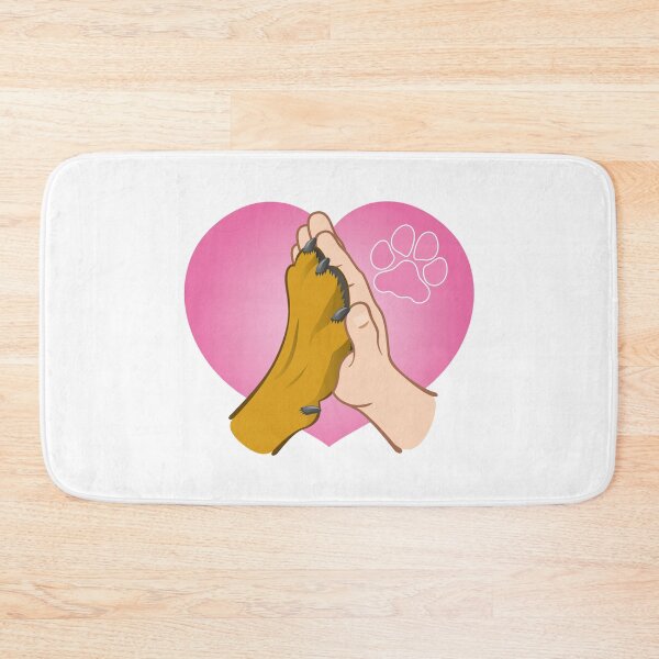 Item preview,  Illustration human hand holding a paw, heart. Ideal for catalogs, informative and veterinary institutional material designed and sold by LucianoCosmo.