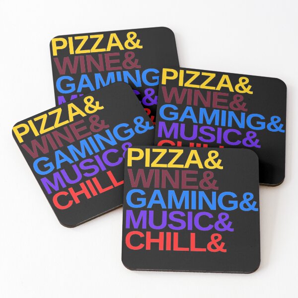 Item preview, Life is better with pizza and gaming designed and sold by metin1331.