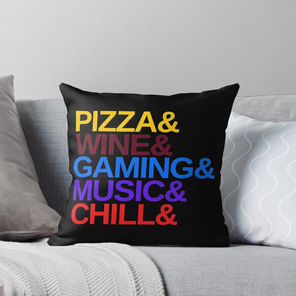 Item preview, Life is better with pizza and gaming designed and sold by metin1331.