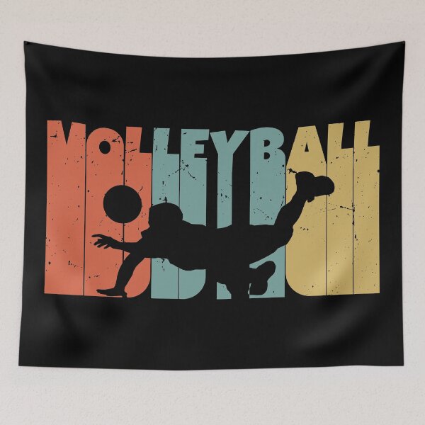 Item preview, Retro vintage Volleyball / volleyball lover / volleyball fan / volleyball player present / volleyball gift idea designed and sold by anodyle.