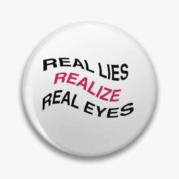 Item preview, Real lies stickers designed and sold by ProJoJo.