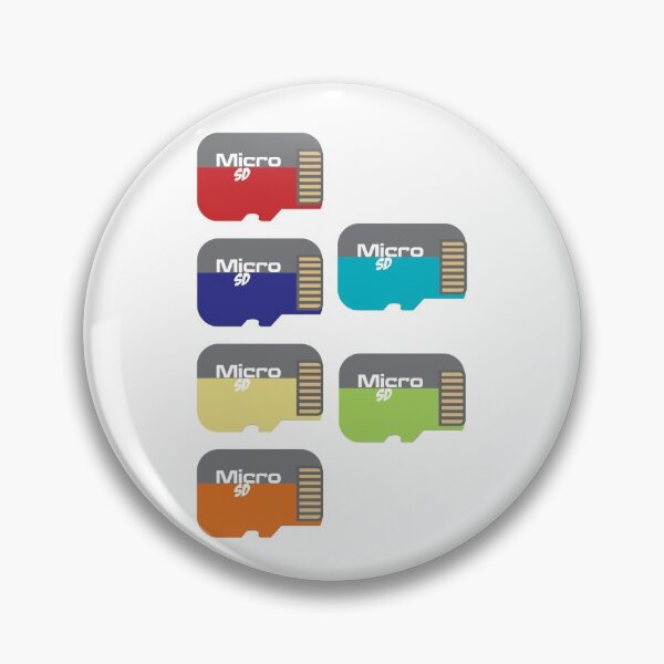 Artikelvorschau, Multicolor Micro SD entworfen und verkauft von AmethystMurad.