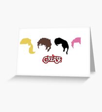 grease Greeting Card