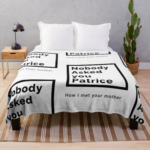 Item preview, Nobody asked you Patrice designed and sold by Isxbxllx.