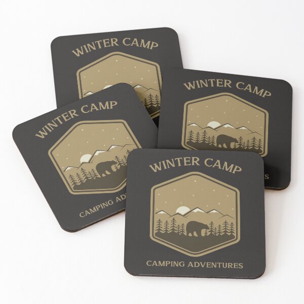 Item preview, Winter Camp Camping Adventures designed and sold by ForStrong.