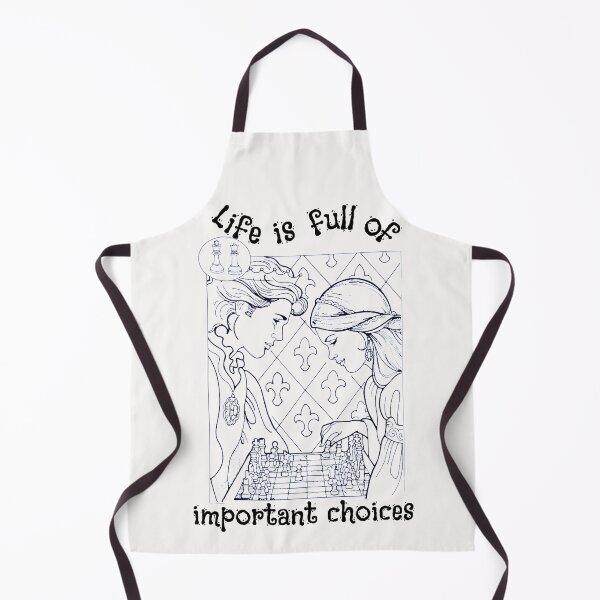 Item preview, Life is full of important choices chess designed and sold by Eva-Success.