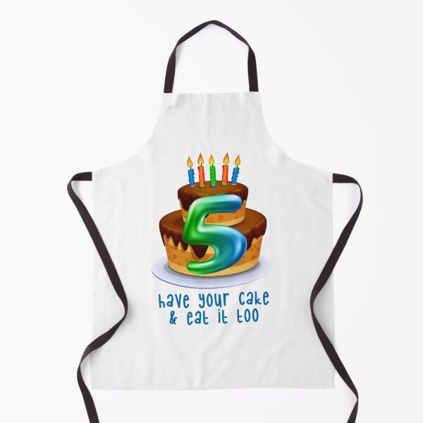 Item preview, Have Your Cake & Eat it Too! 5 (on White) designed and sold by PawsitiveMum.
