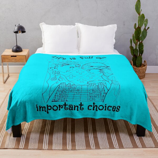 Item preview, Life is full of important choices chess designed and sold by Eva-Success.