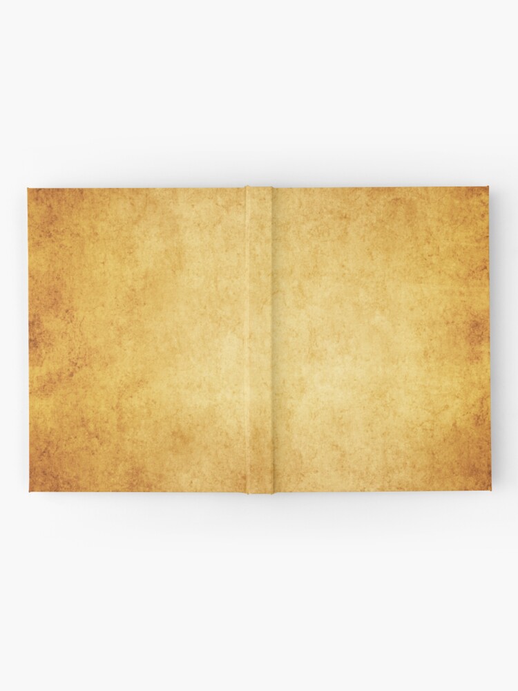 Yellow Brown Parchment Paper Texture Background | Hardcover Journal