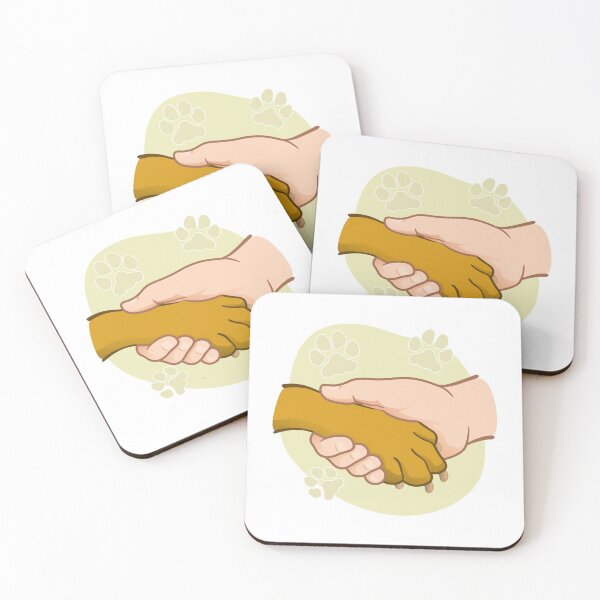 Item preview, Illustration human hand holding a paw, heart. Ideal for catalogs, informative and veterinary institutional material designed and sold by LucianoCosmo.