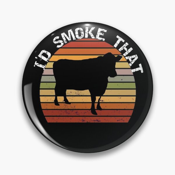 Item preview, Funny BBQ I'D Smoke That Cow designed and sold by C0njur0r.