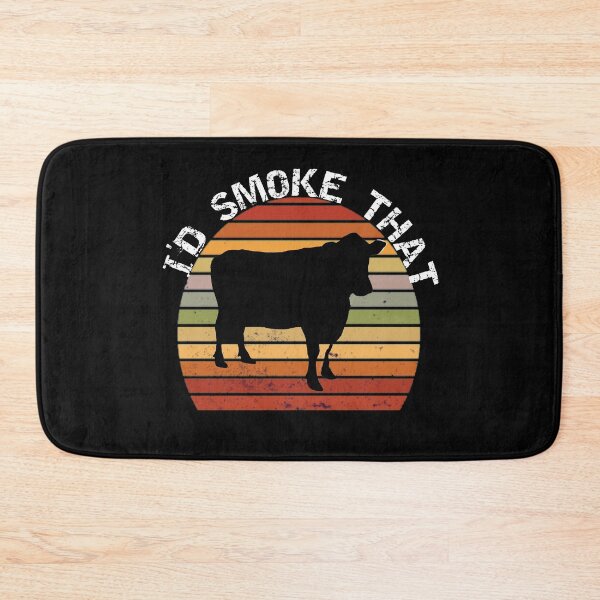 Item preview, Funny BBQ I'D Smoke That Cow designed and sold by C0njur0r.