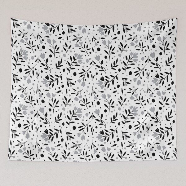 Item preview, Farmhouse floral pattern design designed and sold by cbycarolinam.