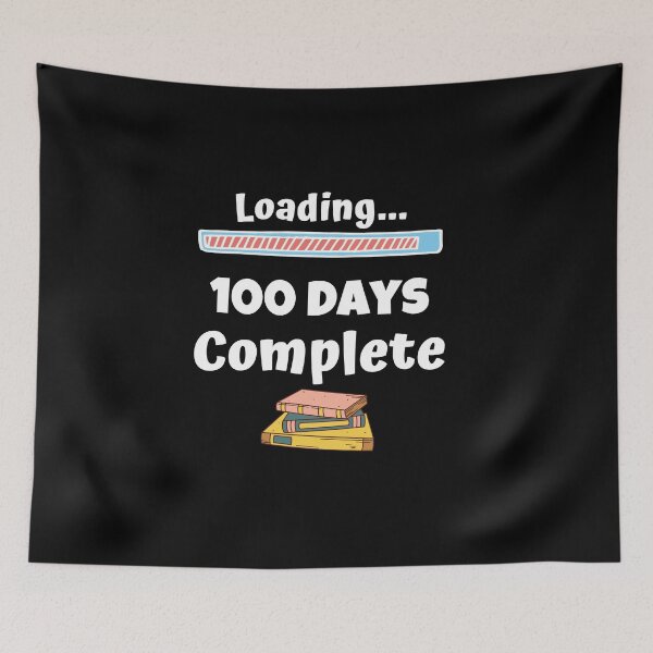 Item preview, Loading 100 Days Complete Funny 100th Day Of School Gift designed and sold by saadtraibiz.