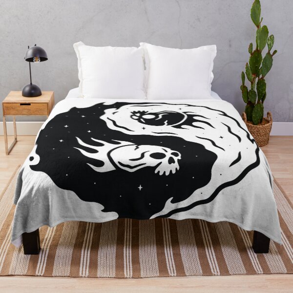Item preview, Ying Yang Skulls designed and sold by Vincentii.
