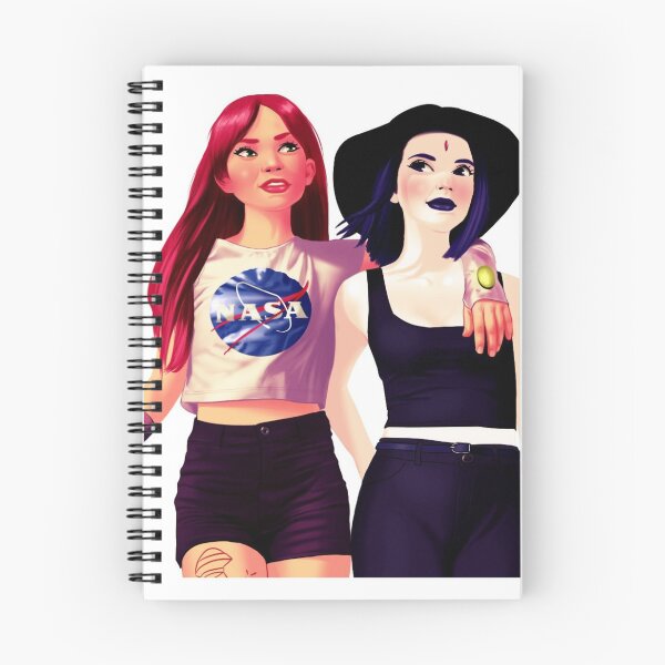 Aperçu de l'œuvre Starfire et Raven créée et vendue par Ghostach.