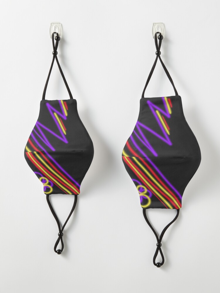 Alternate view of Neon Gamer Road Mask