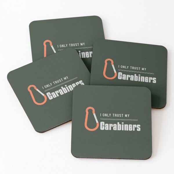 Item preview, I Only Trust My Carabiners designed and sold by Crafty-Mornings.