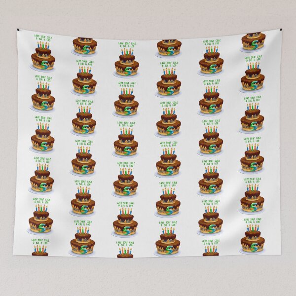 Item preview, Have Your Cake & Eat it Too! Why Not? 5 (on White) designed and sold by PawsitiveMum.