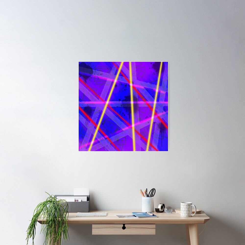 Neon Bots Poster