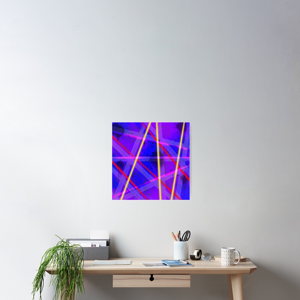 Neon Bots Poster