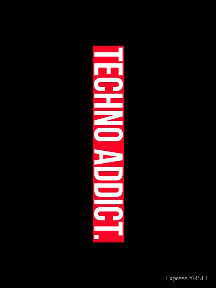 Thumbnail 4 of 4, iPhone Case, Techno Addict. designed and sold by Express YRSLF.