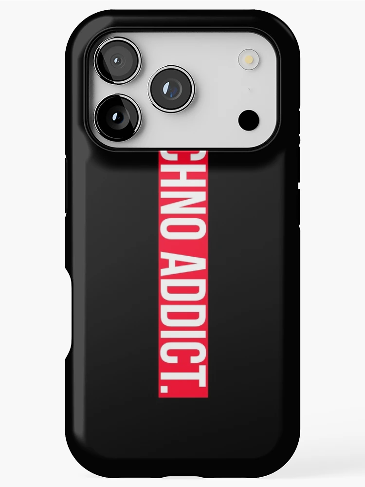 Thumbnail 1 of 4, iPhone Case, Techno Addict. designed and sold by Express YRSLF.