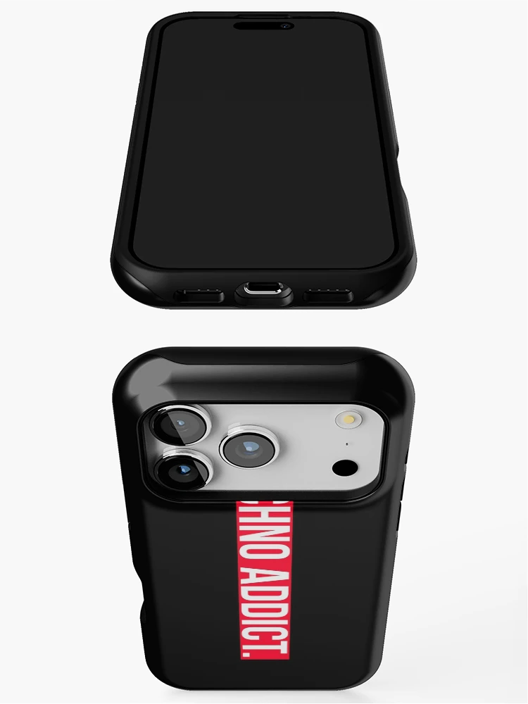 Thumbnail 3 of 4, iPhone Case, Techno Addict. designed and sold by Express YRSLF.