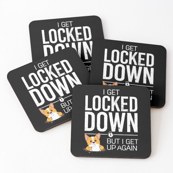 Item preview, i get locked down but i get up again designed and sold by Bubsart78.