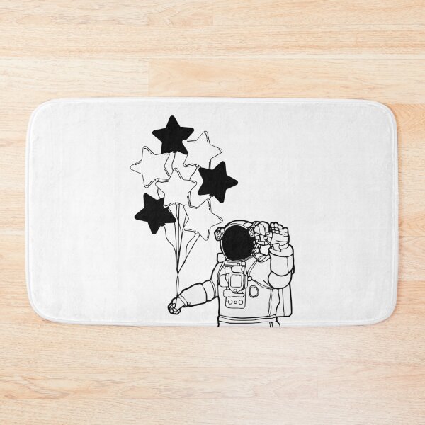 Item preview, Astronaut With Balloons designed and sold by Hedda Young.