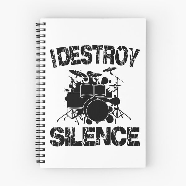 Item preview, I Destroy Silence Drummer Shirt / Music Lover Gifts / Musician Shirts / Drummers Gift / Playing Drums / Musicians Teachers / Tank Top Hoodie designed and sold by Noui Barka.