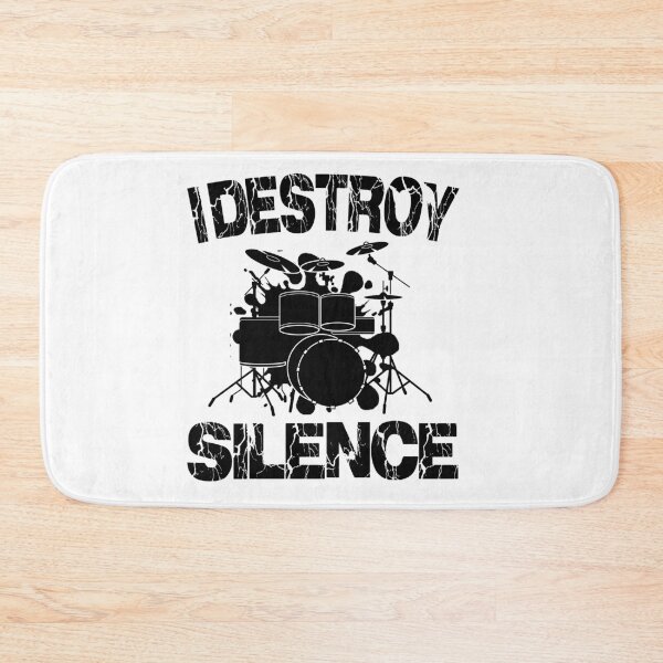 Item preview, I Destroy Silence Drummer Shirt / Music Lover Gifts / Musician Shirts / Drummers Gift / Playing Drums / Musicians Teachers / Tank Top Hoodie designed and sold by Noui Barka.