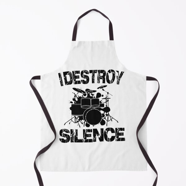 Item preview, I Destroy Silence Drummer Shirt / Music Lover Gifts / Musician Shirts / Drummers Gift / Playing Drums / Musicians Teachers / Tank Top Hoodie designed and sold by Noui Barka.