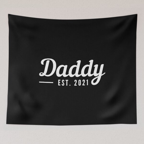 Item preview, Daddy Established 2021 - New Dad Fatherhood designed and sold by thehonestjoe.