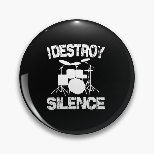 Item preview, I Destroy Silence Drummer Shirt / Music Lover Gifts / Musician Shirts / Drummers Gift / Playing Drums / Musicians Teachers / Tank Top Hoodie designed and sold by Noui Barka.