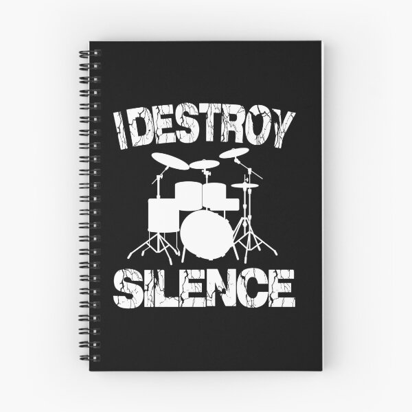 Item preview, I Destroy Silence Drummer Shirt / Music Lover Gifts / Musician Shirts / Drummers Gift / Playing Drums / Musicians Teachers / Tank Top Hoodie designed and sold by Noui Barka.