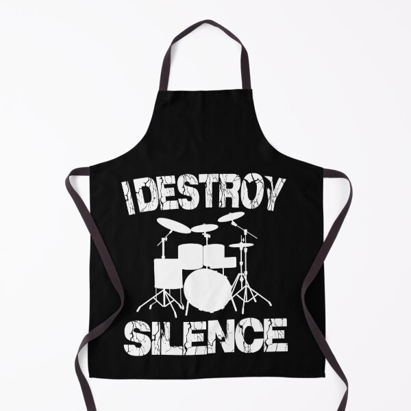 Item preview, I Destroy Silence Drummer Shirt / Music Lover Gifts / Musician Shirts / Drummers Gift / Playing Drums / Musicians Teachers / Tank Top Hoodie designed and sold by Noui Barka.